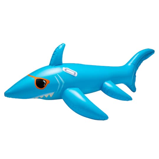 Summer Blue Shark Ride-On Pool Float by Creatology&#x2122;